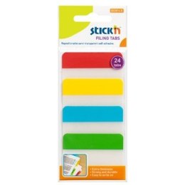 ZAKŁADKI STICK'N 25*38mm 4 KOLORY (4*6)
