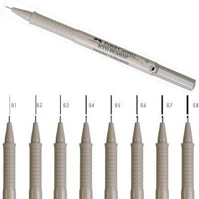 CIENKOPIS FABER-CASTELL ECCO 0,1mm CZARNY