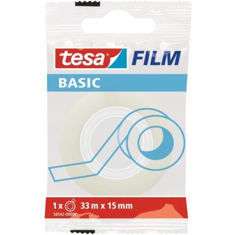 TAŚMA BIUROWA TESA BASIC 15mm/33m
