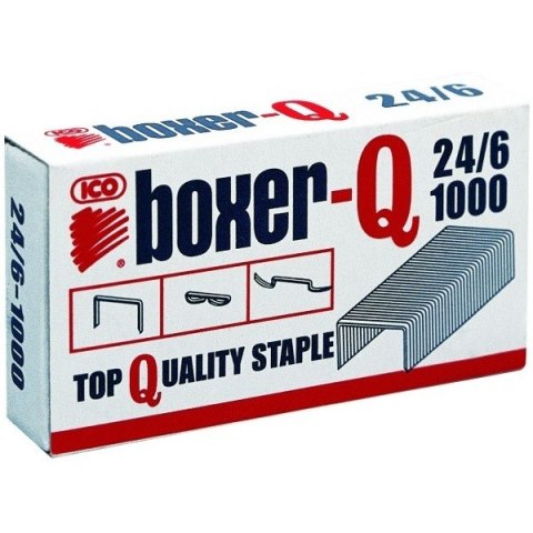 Zszywki Ico Boxer 24/6 (1000)