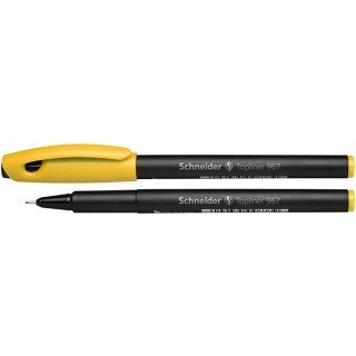 Cienkopis Schneider Topliner 967 0.4mm żółty