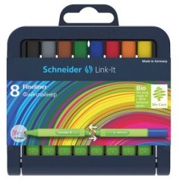 Cienkopisy Schneider Link-It 0.4mm 8 kolorów