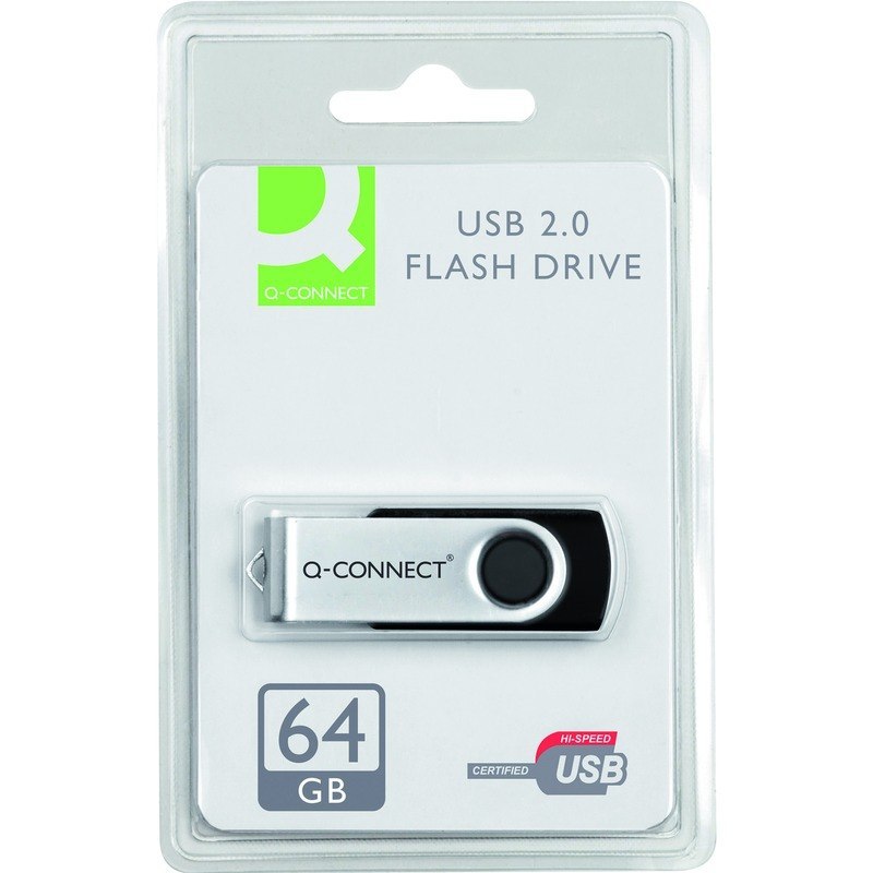 PENDRIVE USB 2.0 Q-CONNECT 64GB