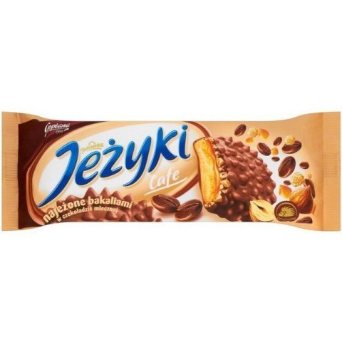 CIASTKA GOPLANA JEŻYKI 140g KAWOWE