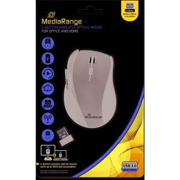 Mysz MediaRange MROS203 czarno-szara