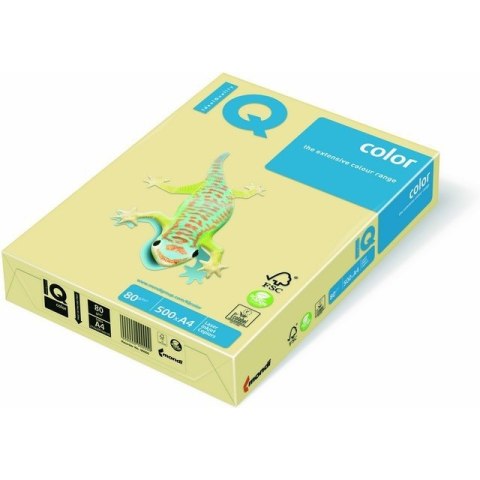 PAPIER MAESTRO COLOR A4/80g PASTEL JASNOŻÓŁTY (500)