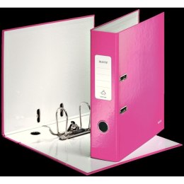 SEGREGATOR LEITZ 180° WOW A4/80MM RÓŻOWY