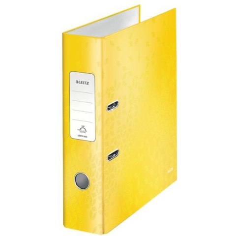 SEGREGATOR LEITZ 180° WOW A4/80MM ŻÓŁTY