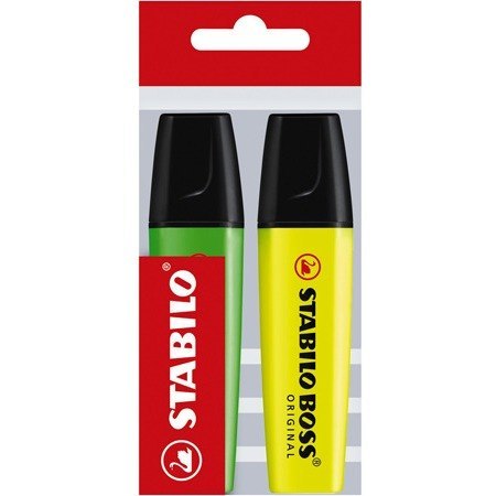 ZAKREŚLACZ STABILO BOSS ORIGINAL 2 KOLORY