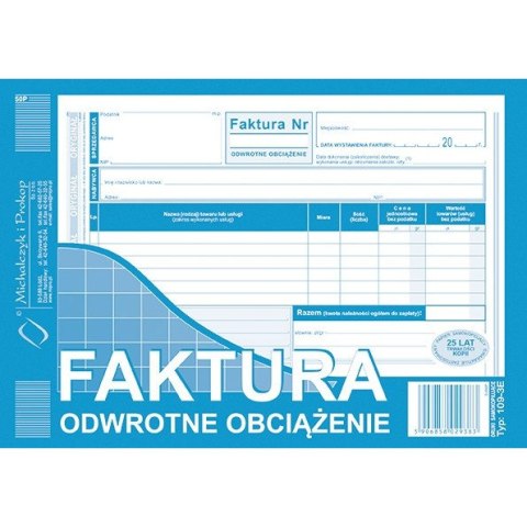 FAKTURA ODWROTNE OBCIĄŻENIE A5