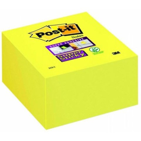 Karteczki Post-it Super Sticky 76x76mm (2028-S) żółte (350)