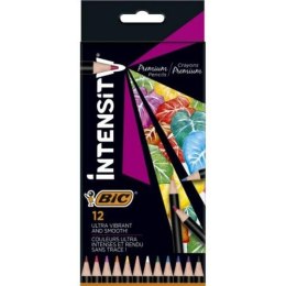 Kredki ołówkowe BiC Intensity Premium 12 kolorów