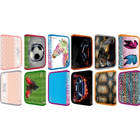 Piórnik szkolny Gimboo mix wzorów