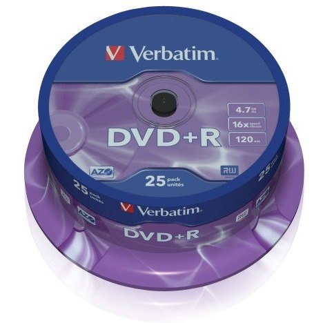 PŁYTY VERBATIM DVD+R cake25