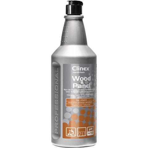 Płyn Clinex Wood&Panel 1L (do mycia podłóg drewnianych i laminowanych)