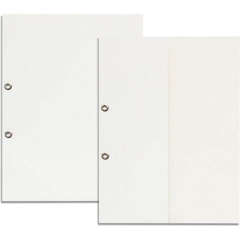 Skoroszyt tekturowy Barbara A4 1/1 oczkowy