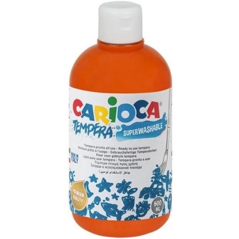 Farba tempera Carioca 500ml różowa