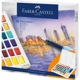 Farby akwarelowe Faber-Castell 48 kolorów