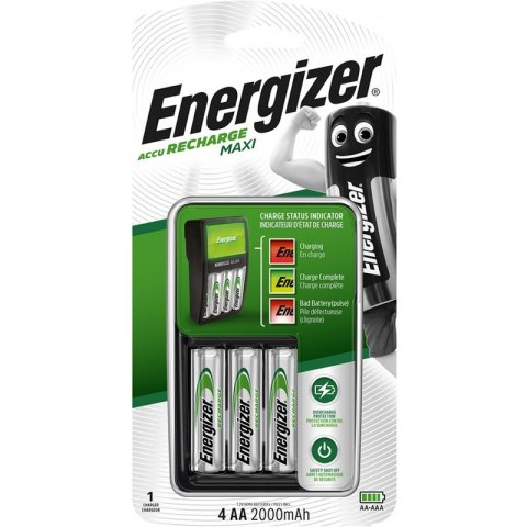 Ładowarka Energizer Maxi (+4 akumulatorki AA)