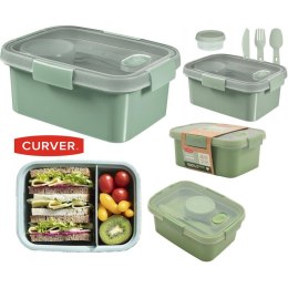 Pojemnik lunchowy Curver Lunch Kit 1.2L zielony