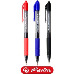 Długopis żelowy Herlitz Smoothy 0.7mm czerwony