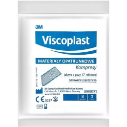Kompresy Viscoplast 7.5x7.5cm (3)