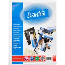 Koszulki na zdjęcia Bantex 10x15cm/100µm krystaliczne (10)