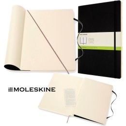 Notatnik Moleskine Classic A4 (21x29.7cm) gładki czarny