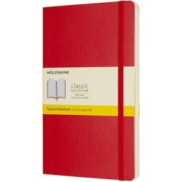 Notatnik Moleskine Classic L (13x21cm) kratka czerwony