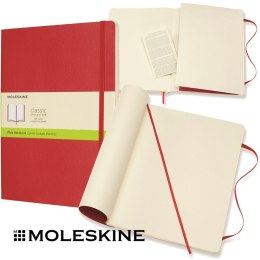 Notatnik Moleskine Classic XL (19x25cm) gładki czerwony