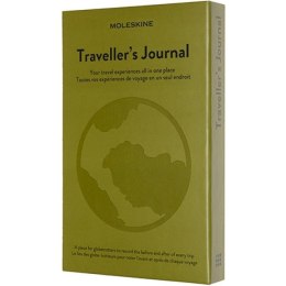 Notatnik Moleskine Passion Traveller's Journa 13x21cm zielony