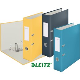 Segregator Leitz 180° Cosy Soft Touch A4/80mm żółty, ŻÓŁTY