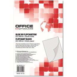 Blok do flipchartu Office Products 65x100cm kratka (20)