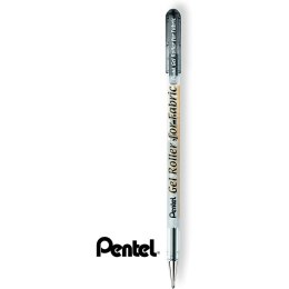 Długopis do tkanin Pentel Gel Roller for Fabric czarny