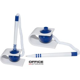 Długopis na sprężynce Office Products stojący niebieski