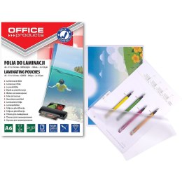 Folia laminacyjna Office Products A6 2x125µm błyszcząca (100)