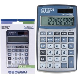 Kalkulator Citizen CPC112 srebrny