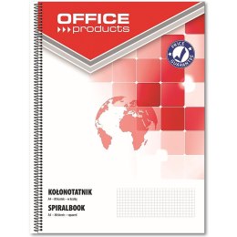 Kołonotatnik Office Products A4/80k kratka
