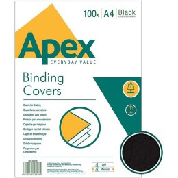 Okładki do bindowania Apex A4 skóropodobne białe (100)