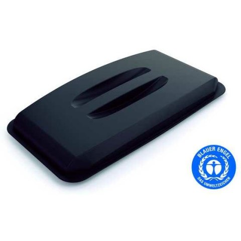 Pokrywa do kosza na śmieci Durable Eco 60L czarna