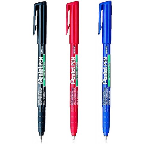 Marker permanentny Pentel Pen NMF50 czarny