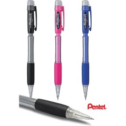 Ołówek automatyczny Pentel Fiesta II 0.7mm czarny, CZARNY