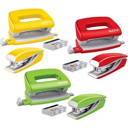 Zszywacz i dziurkacz Leitz Wow Nexxt czerwony