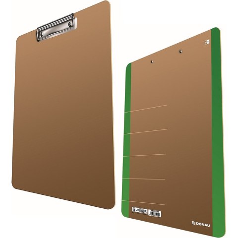 Deska z klipem Donau Life A4 zielona