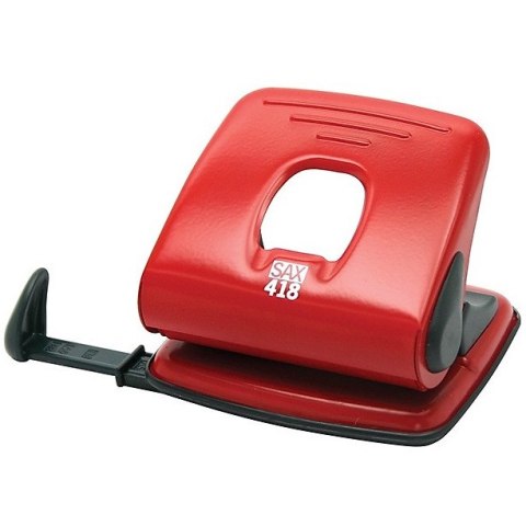 Dziurkacz Sax 418 czerwony