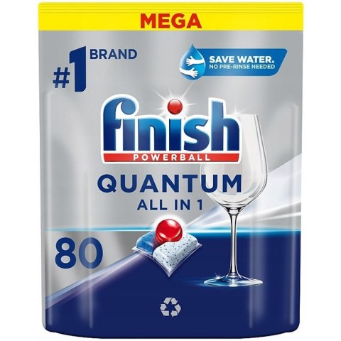 Kapsułki do zmywarki Finish Quantum All-in-1 (80)