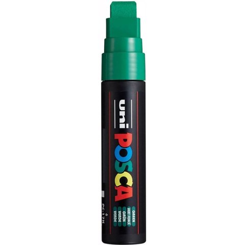 Marker z farbą plakatową Uni POSCA PC-17K 15mm zielony