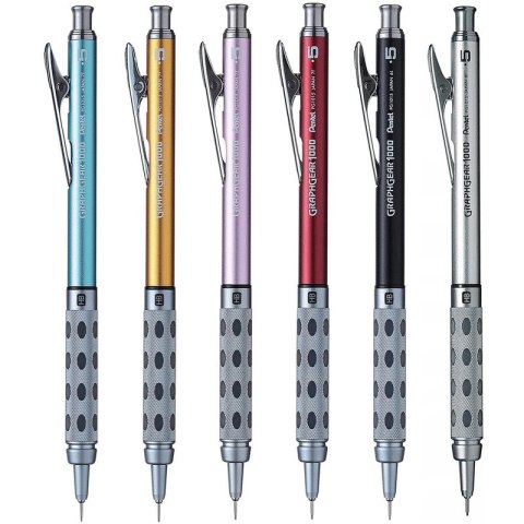 Ołówek automatyczny Pentel GraphGear 1000 0.5mm bł
