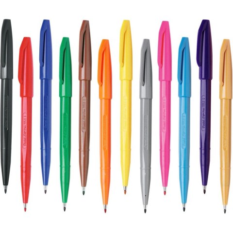 Pisak Pentel Sign Pen S520 czerwony