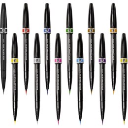Pisak pędzelkowy Pentel Brush Sign Pen Artist SESF